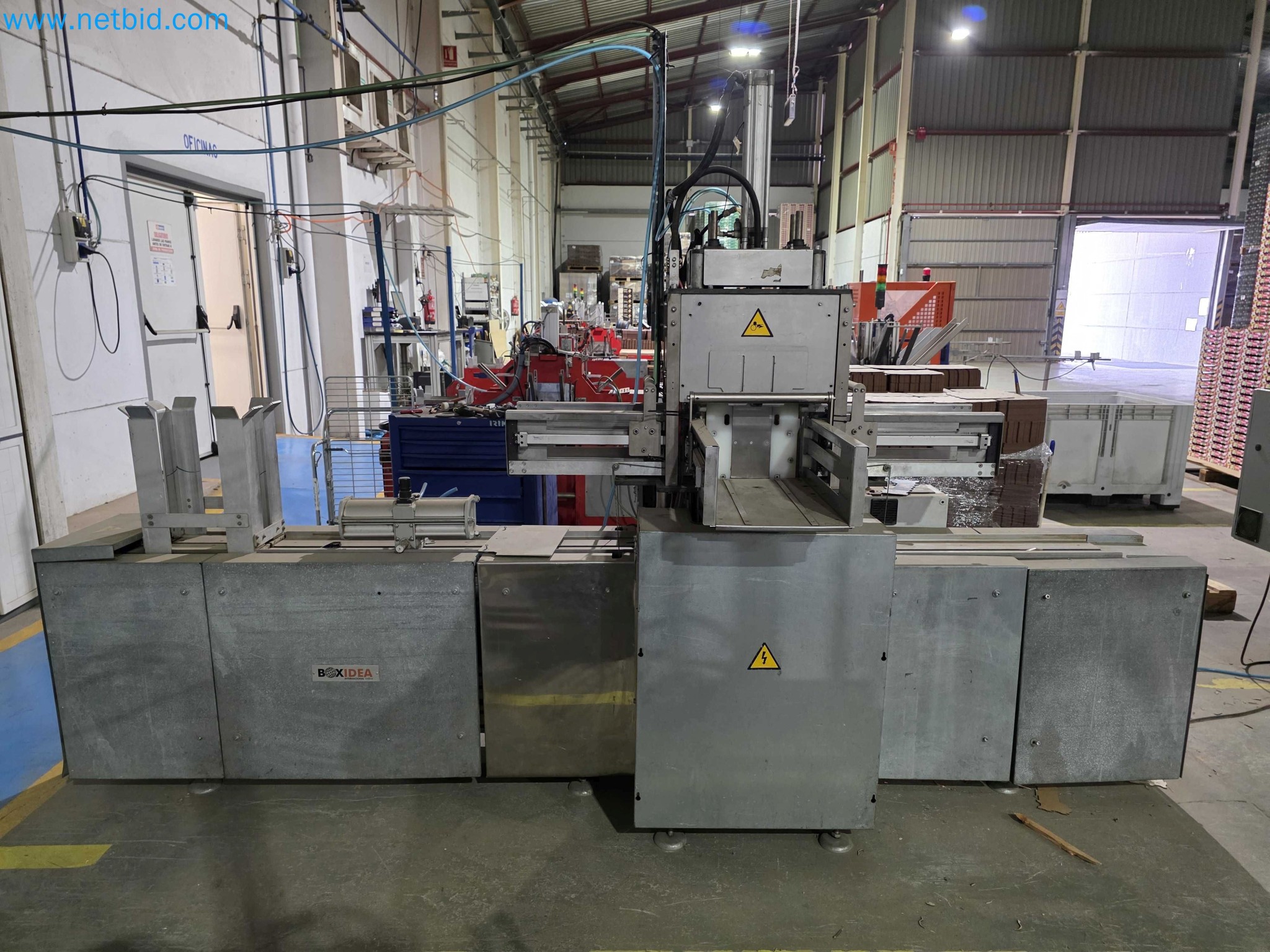 Likvidace podniku - Použité balicí stroje na balení ovoce a zeleniny (výrobní linka MDF)-1