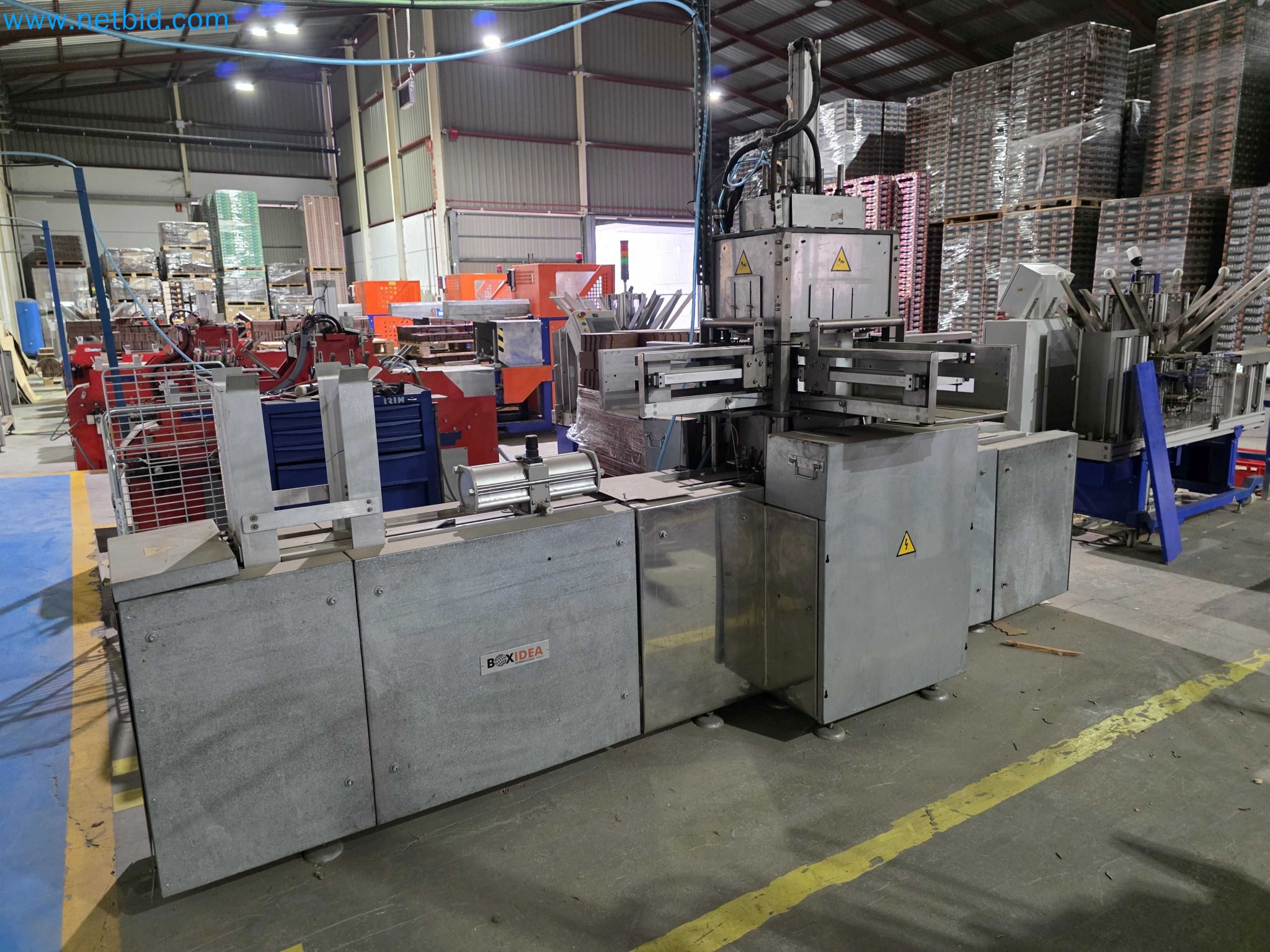 Likvidace podniku - Použité balicí stroje na balení ovoce a zeleniny (výrobní linka MDF)-2