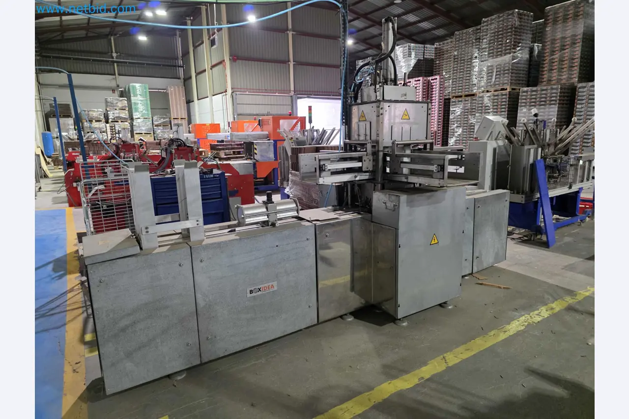 Likvidace podniku - Použité balicí stroje na balení ovoce a zeleniny (výrobní linka MDF)-2