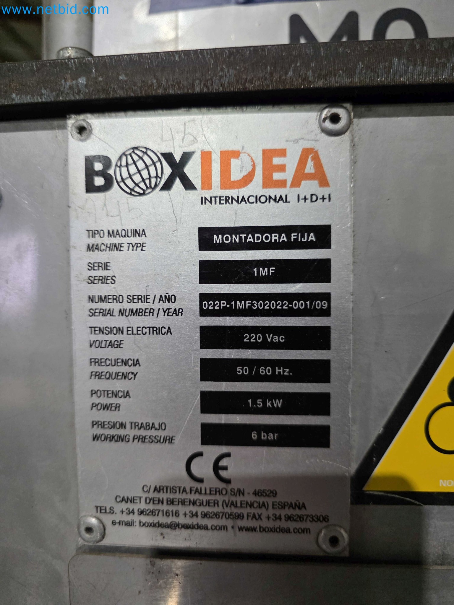 Likvidace podniku - Použité balicí stroje na balení ovoce a zeleniny (výrobní linka MDF)-9