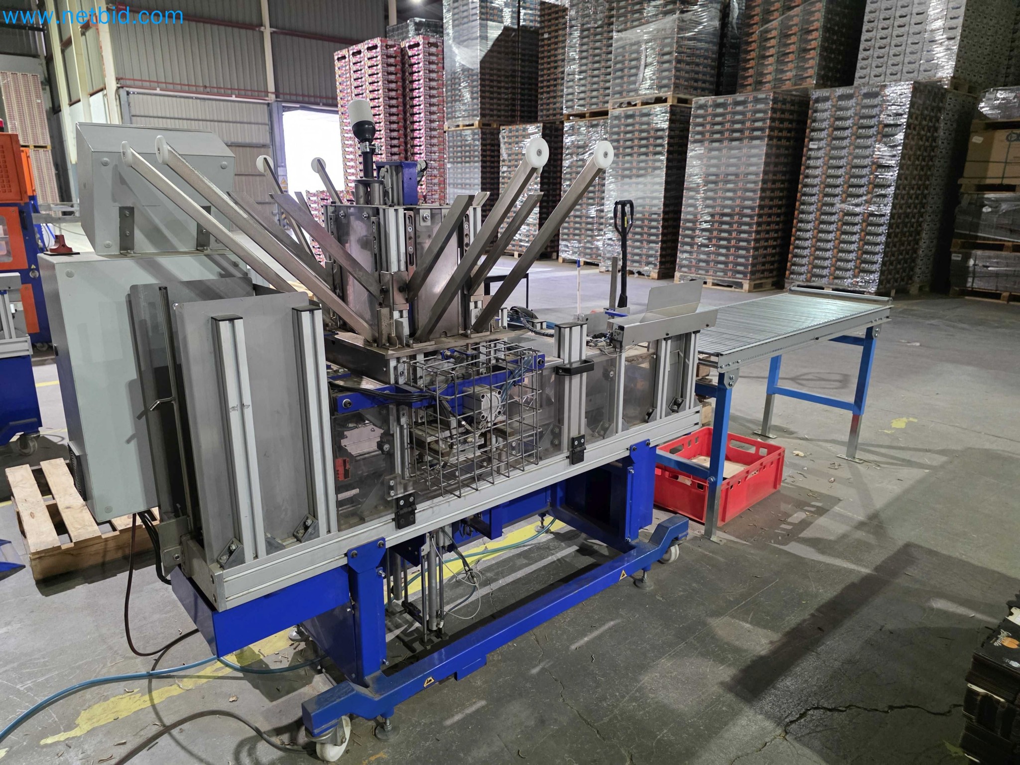 Likvidace podniku - Použité balicí stroje na balení ovoce a zeleniny (výrobní linka MDF)-2