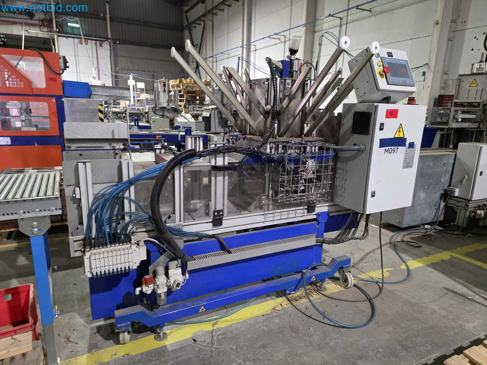 Likvidace podniku - Použité balicí stroje na balení ovoce a zeleniny (výrobní linka MDF)-4