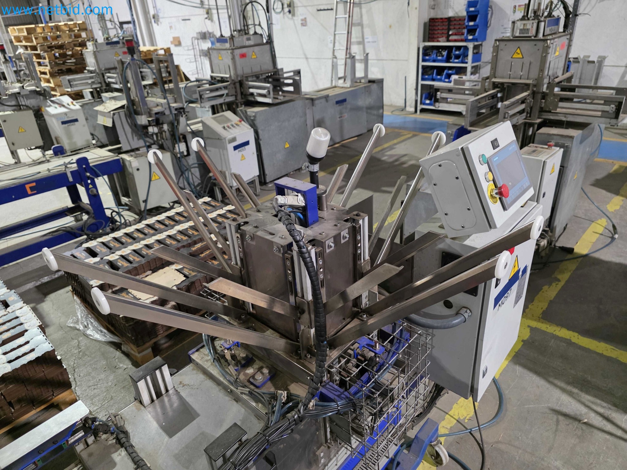 Likvidace podniku - Použité balicí stroje na balení ovoce a zeleniny (výrobní linka MDF)-6