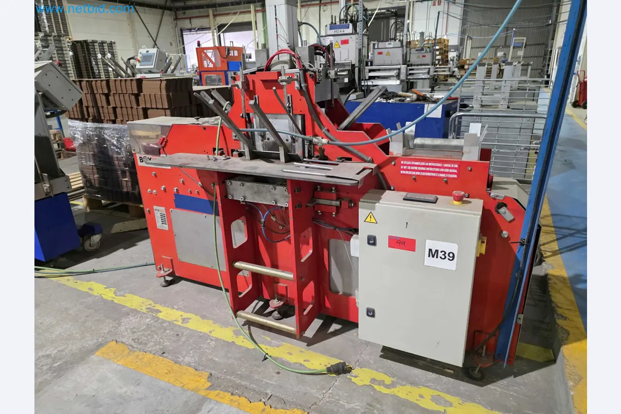 Likvidace podniku - Použité balicí stroje na balení ovoce a zeleniny (výrobní linka MDF)-2