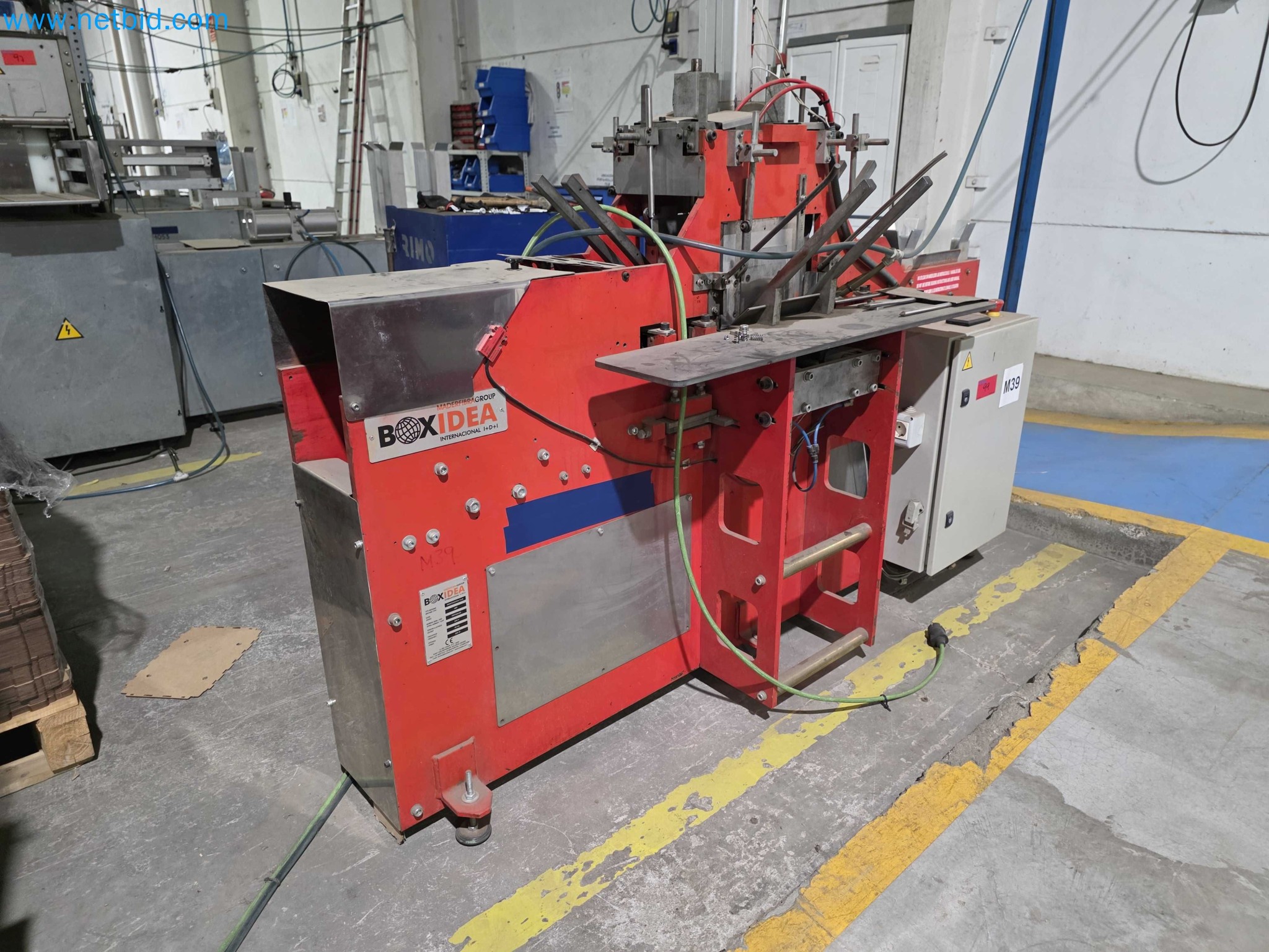 Likvidace podniku - Použité balicí stroje na balení ovoce a zeleniny (výrobní linka MDF)-3