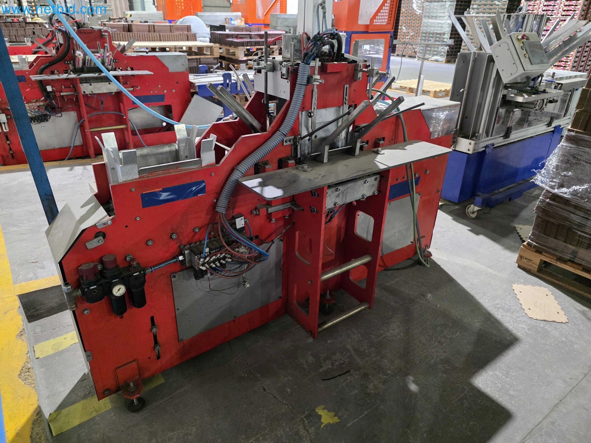 Likvidace podniku - Použité balicí stroje na balení ovoce a zeleniny (výrobní linka MDF)-4