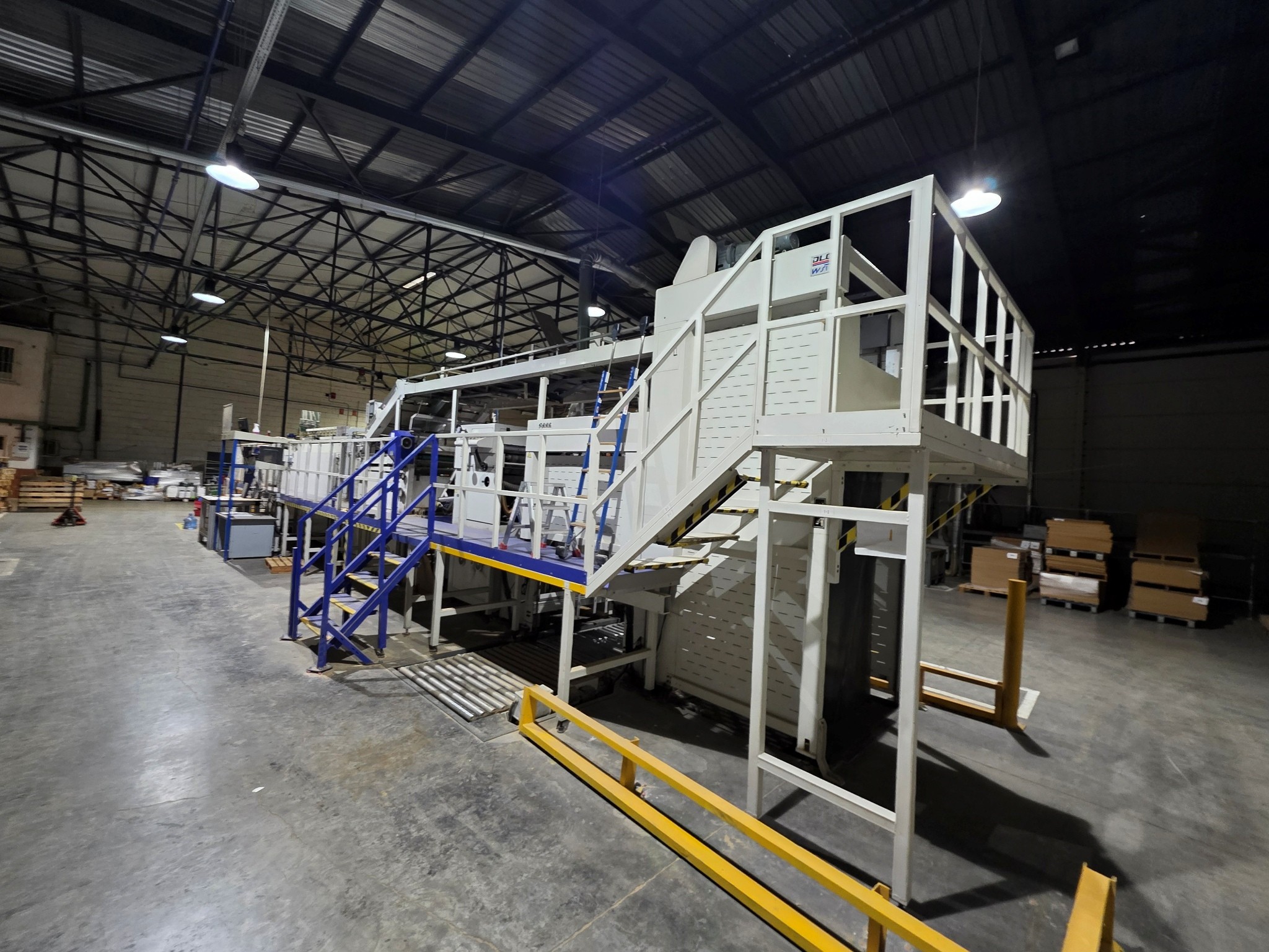 Factory Closure Auction – Used Packaging Machinery for Fresh Produce, (MDF / Wood Fiber) Packaging Production Line-1