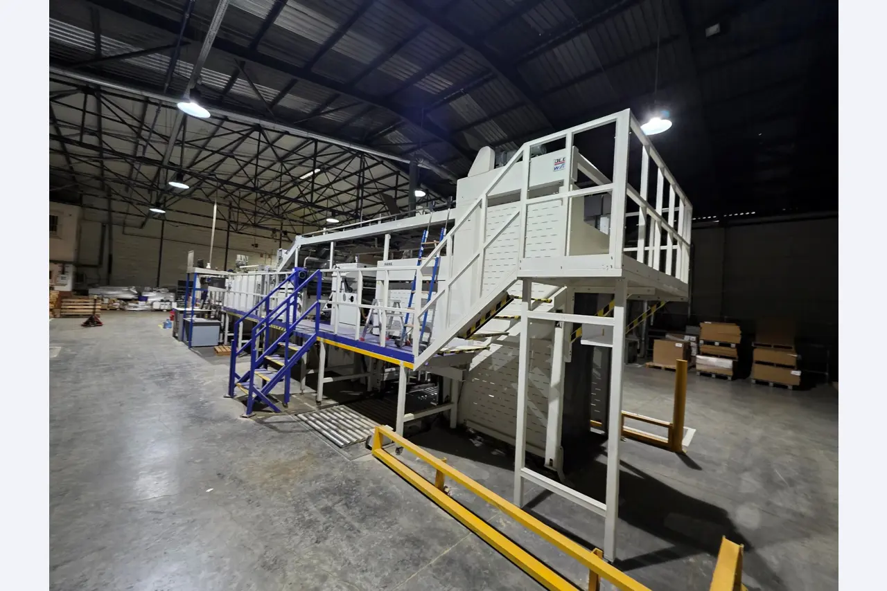 Factory Closure Auction – Used Packaging Machinery for Fresh Produce, (MDF / Wood Fiber) Packaging Production Line-1