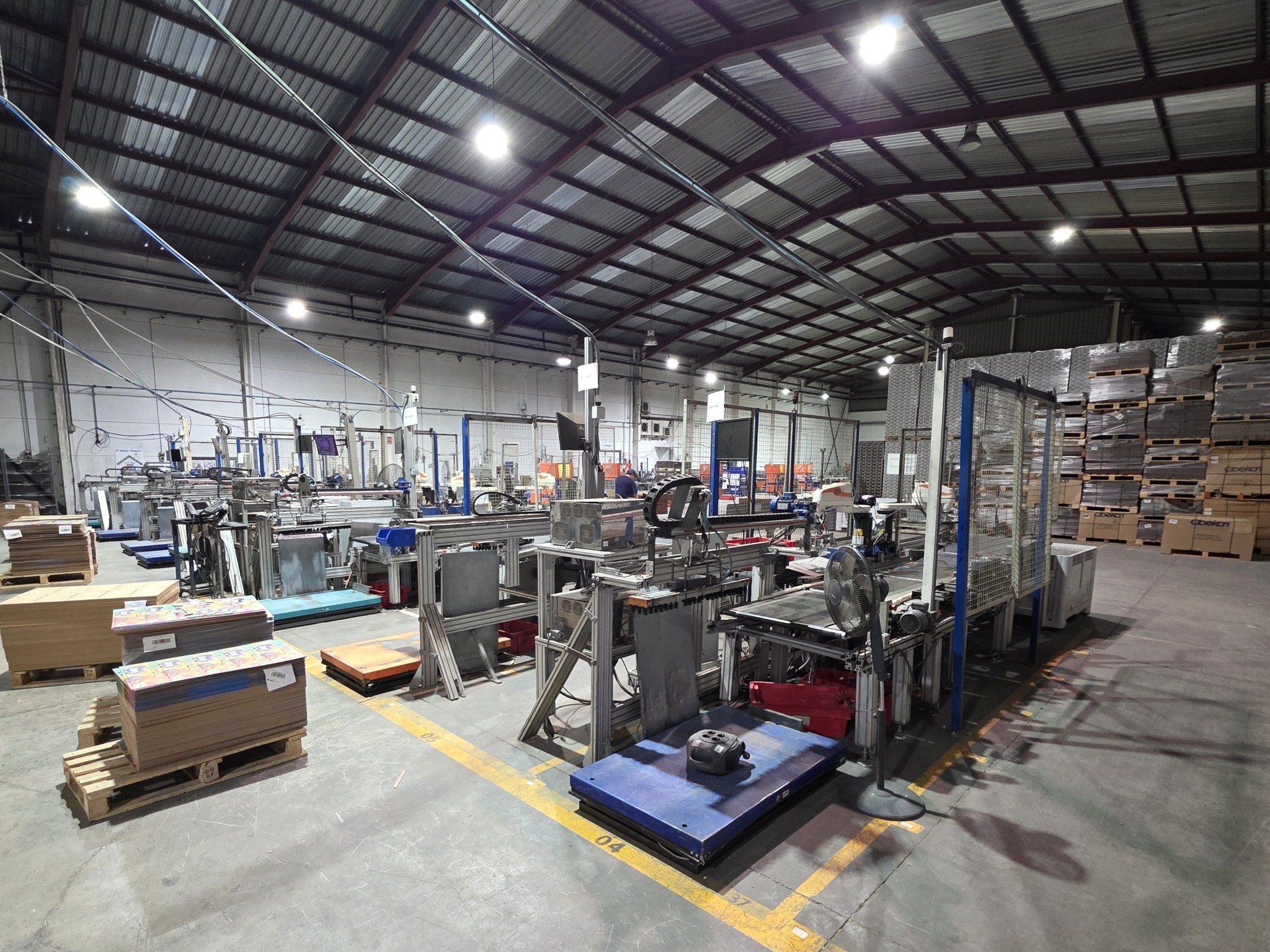 Factory Closure Auction – Used Packaging Machinery for Fresh Produce, (MDF / Wood Fiber) Packaging Production Line-2