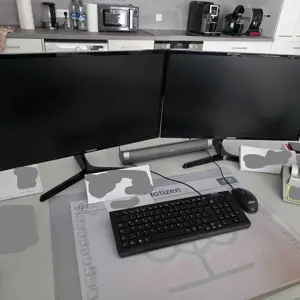 2 24-inch Monitors Samsung S24F356FHU