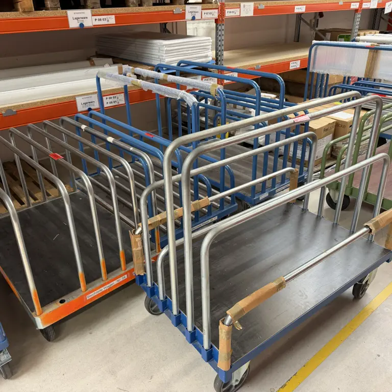 10 Fächertransportwagen