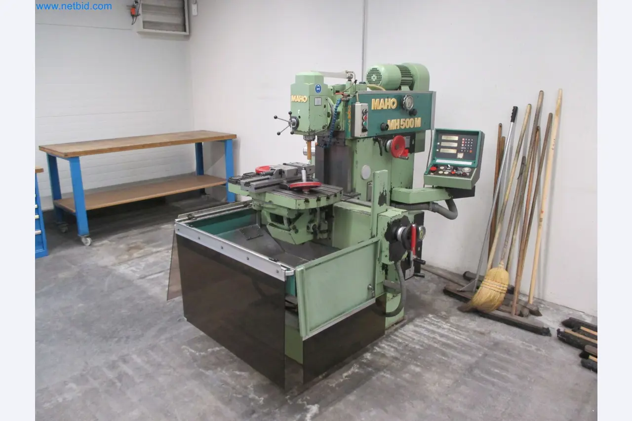 buy used Universal milling machine MAHO MH500M (Auction #19405-1 ...