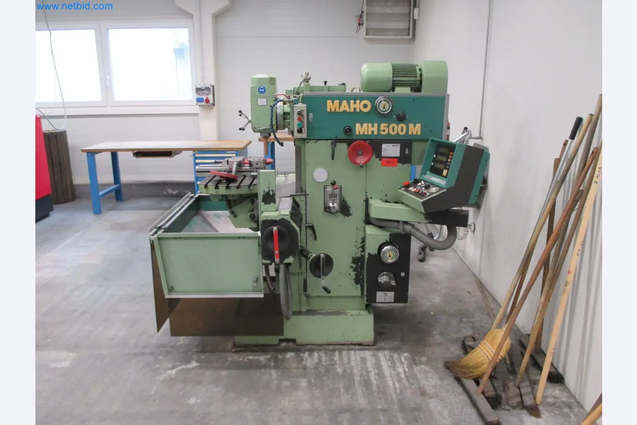 buy used Universal milling machine MAHO MH500M (Auction #19405-1 ...