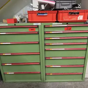 2 Teleskopschubladenschränke Orion/ Hahn & Kolb