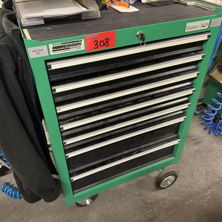 2 Werkzeugwagen MANNESMAN Greenline