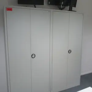 3 Blechschränke