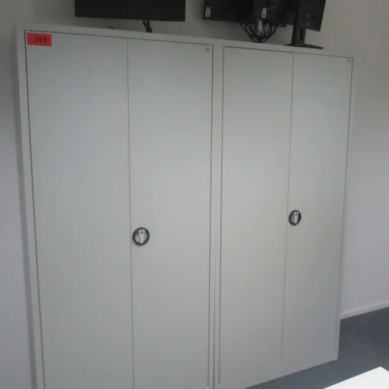 3 Blechschränke