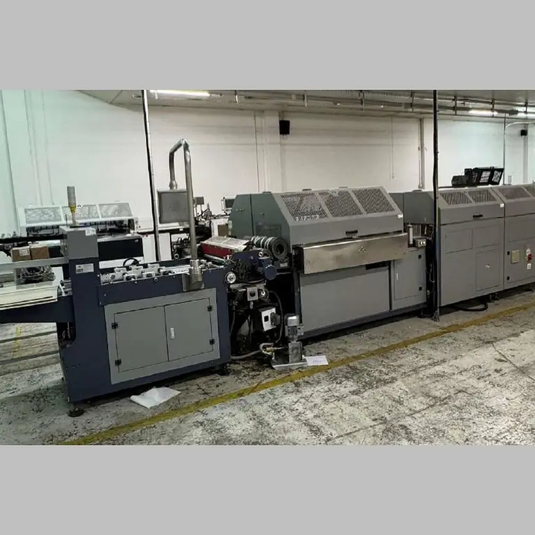 Máquinas, sistemas e inventarios para la producción de envases de cartón de lujo