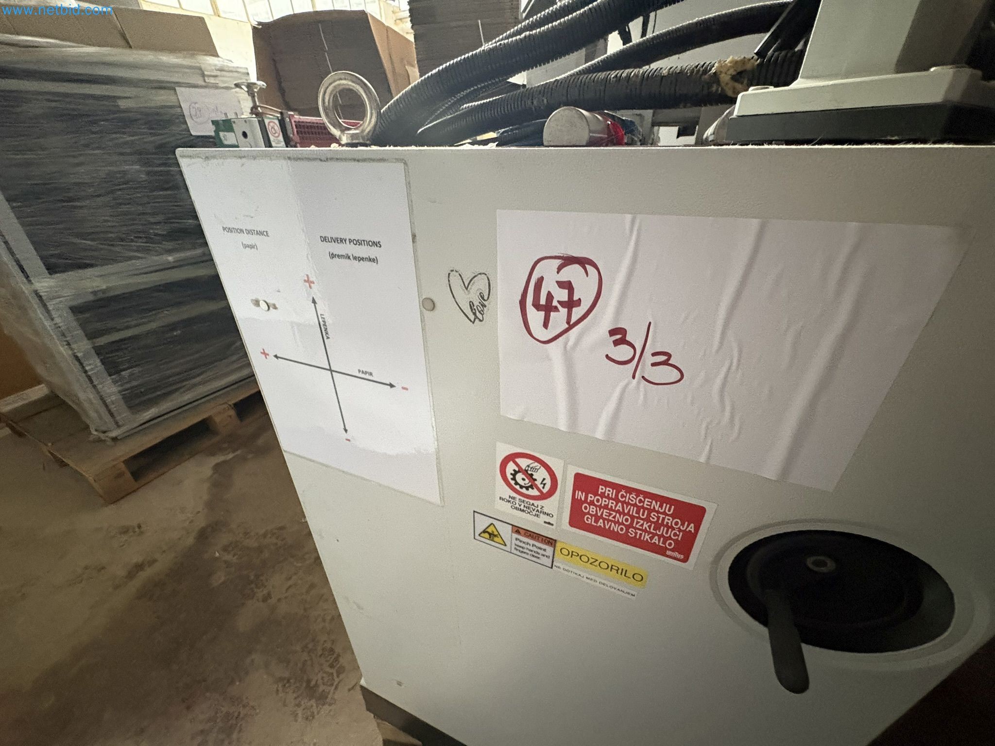 Subasta de insolvencia VALKARTON EMBALAŽNI SERVIS d.o.O - Máquinas, equipos y existencias para la producción de embalajes de cartón de lujo-49