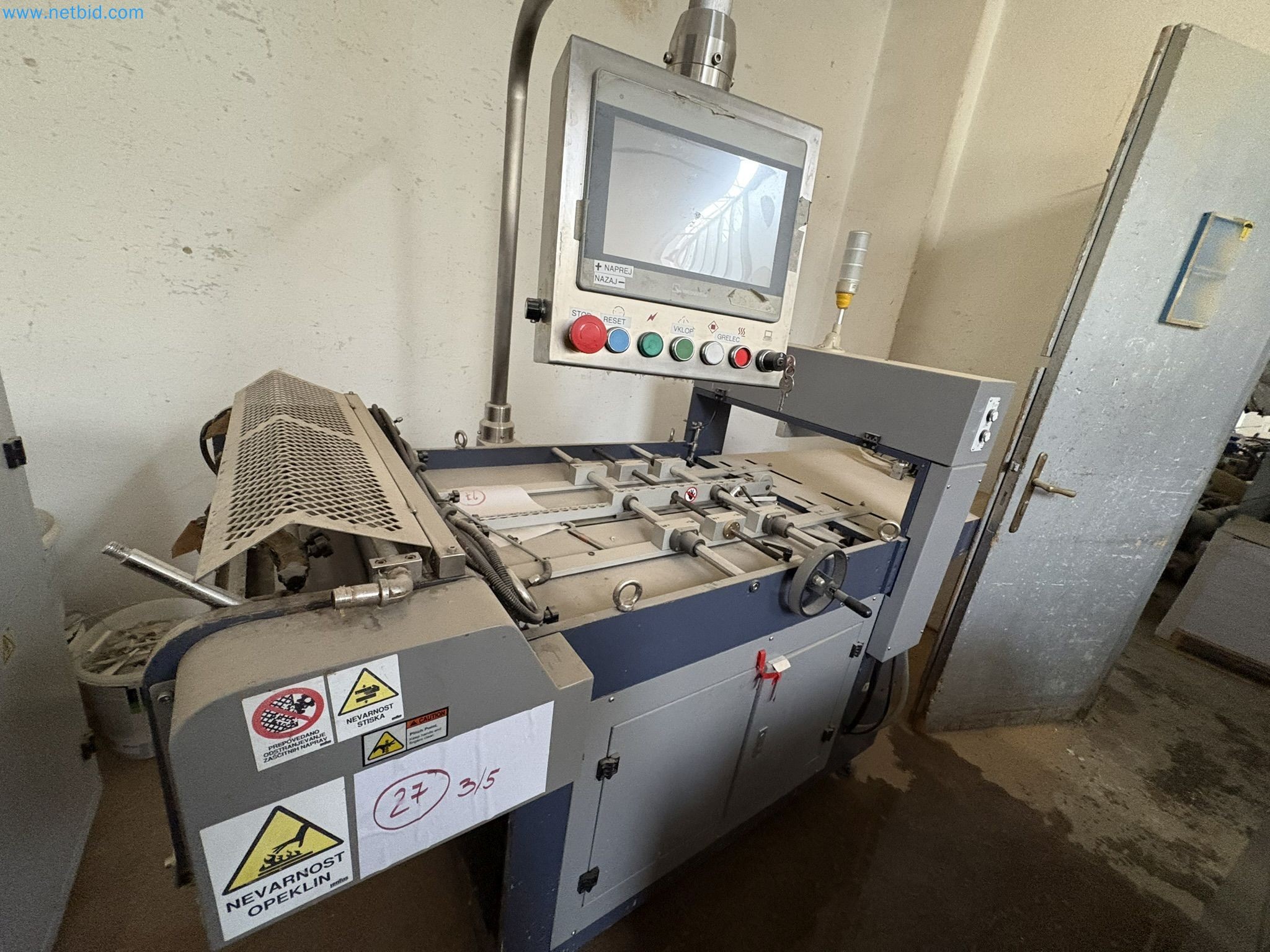 Subasta de insolvencia VALKARTON EMBALAŽNI SERVIS d.o.O - Máquinas, equipos y existencias para la producción de embalajes de cartón de lujo-72