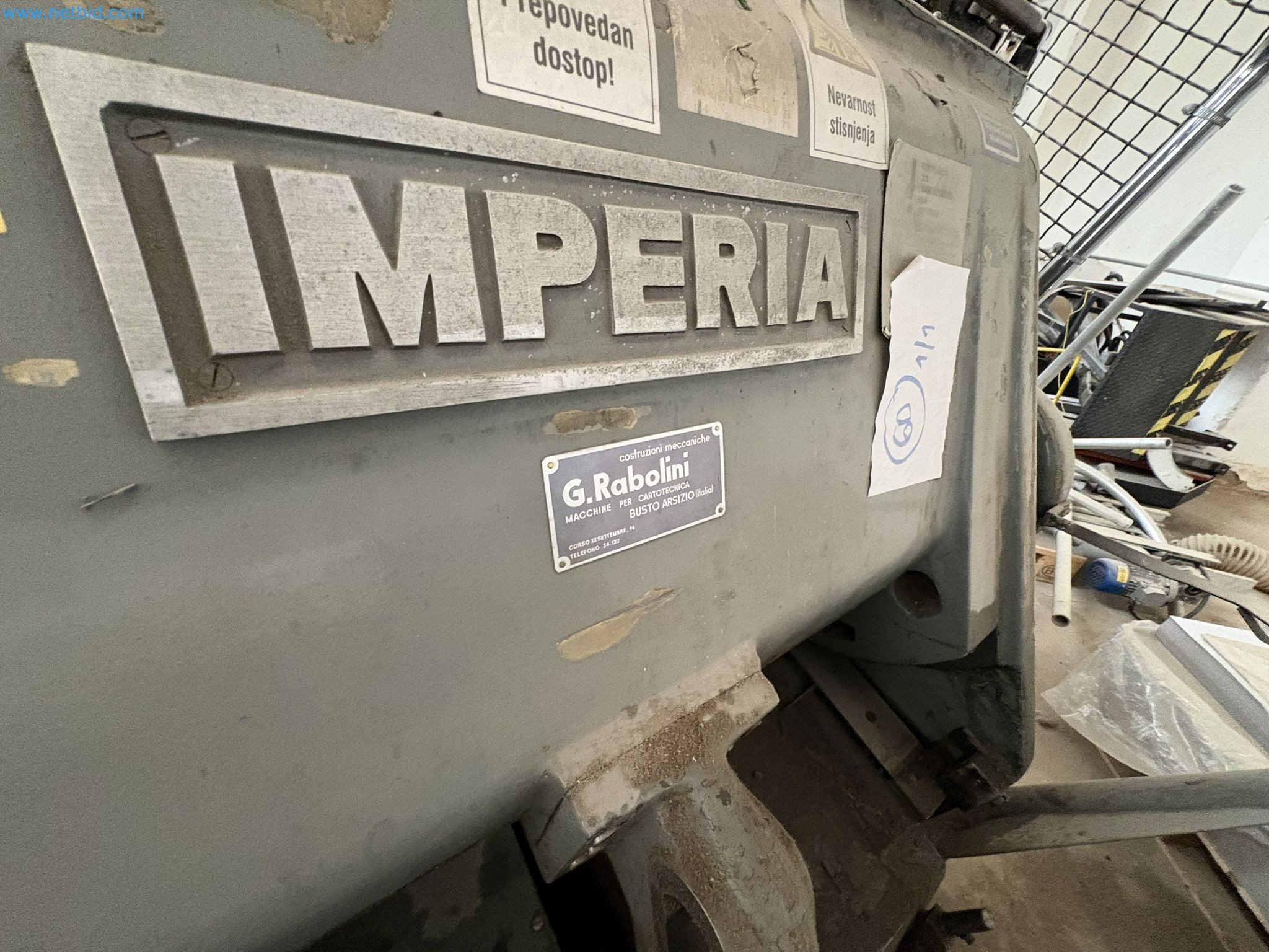 Subasta de insolvencia VALKARTON EMBALAŽNI SERVIS d.o.O - Máquinas, equipos y existencias para la producción de embalajes de cartón de lujo-93