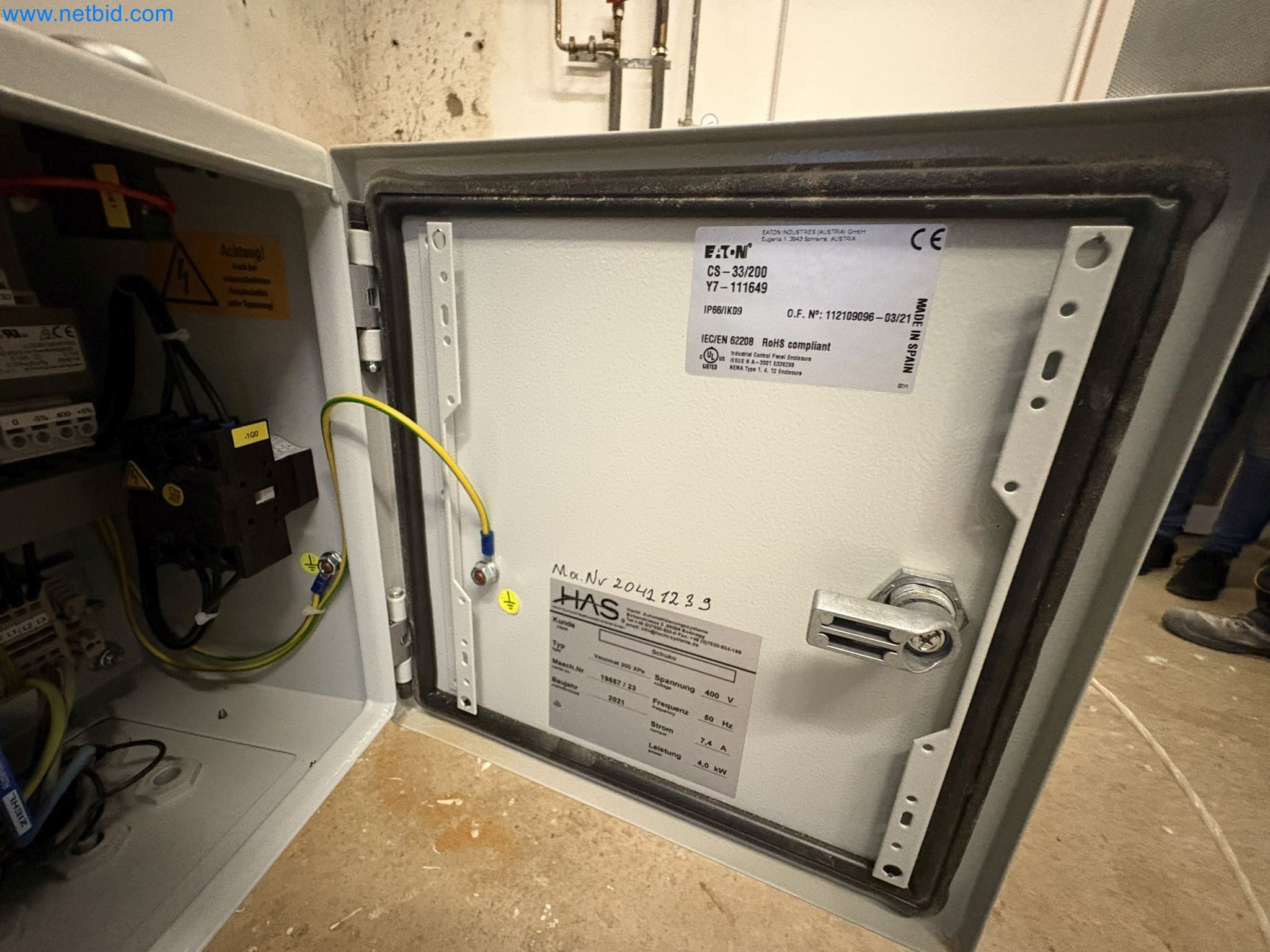 Aspirador SCHUKO VACOMAT 200 XPe-19