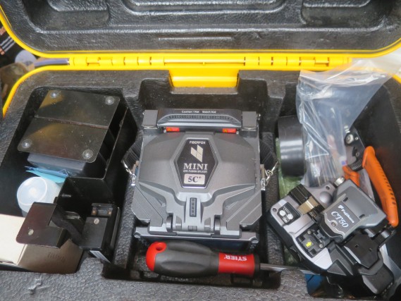 Machinery and equipment of a fiber-optic construction company-10