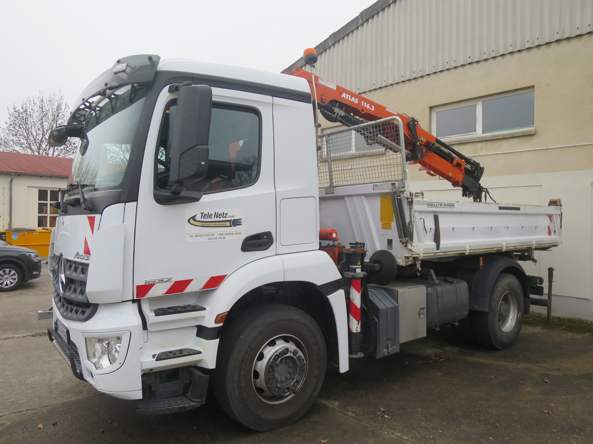Machinery and equipment of a fiber-optic construction company-1