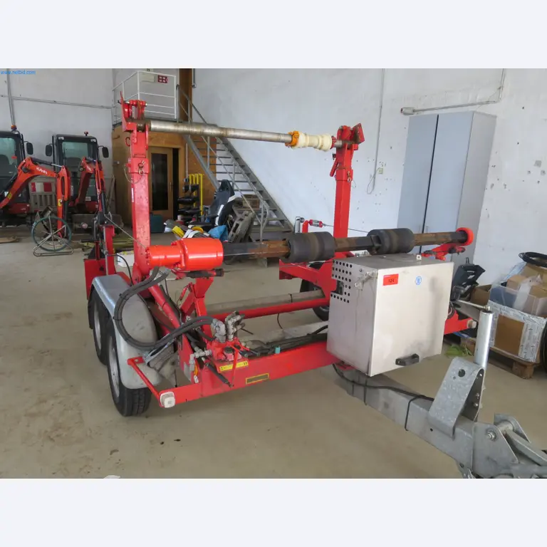 Machines et matériel d'une entreprise de construction spécialisée dans la fibre optique-2
