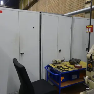 3 Steel hinged door cabinet