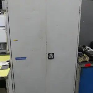 Steel hinged door cabinet