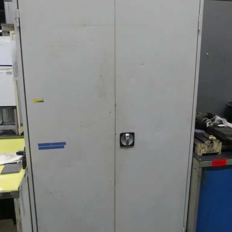 Steel hinged door cabinet