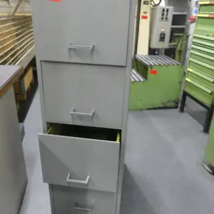 Suspended filing cabinet