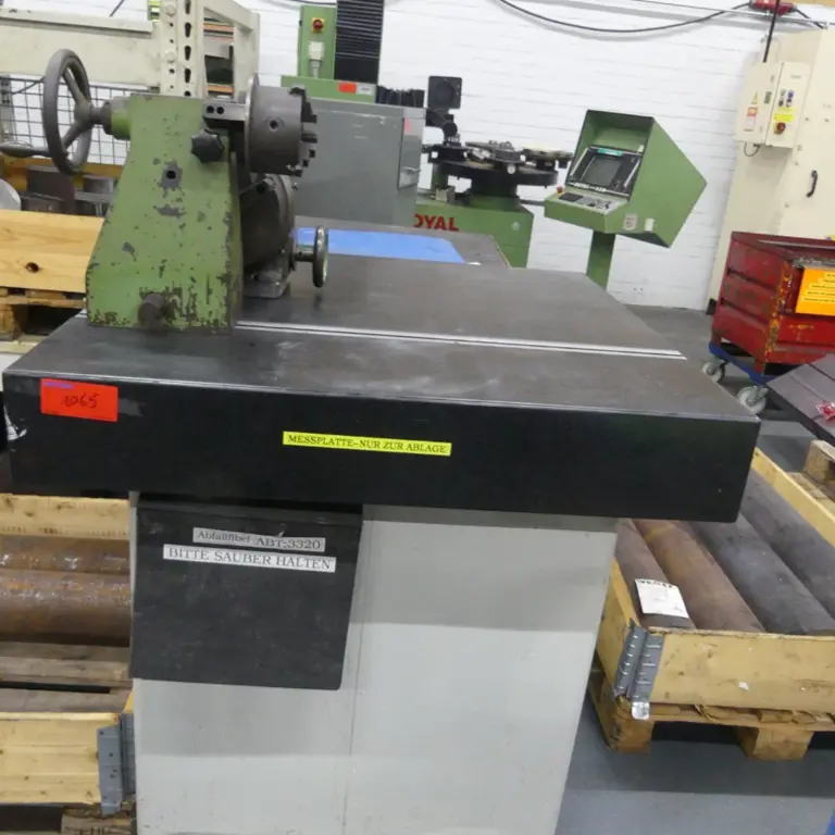 Measuring plate with Johann Fischer Aschaffenburg