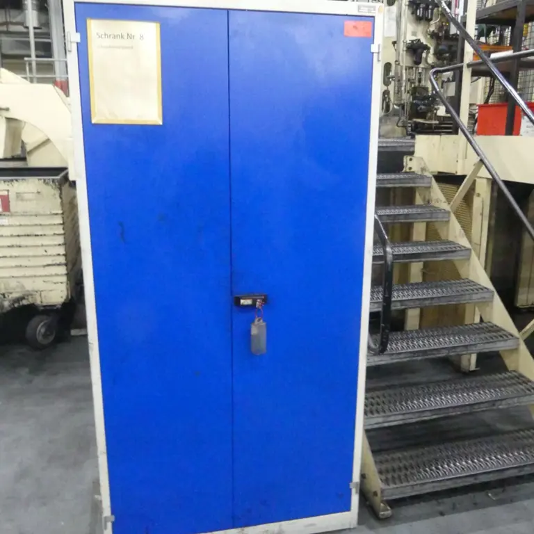 4 Steel hinged door cabinet