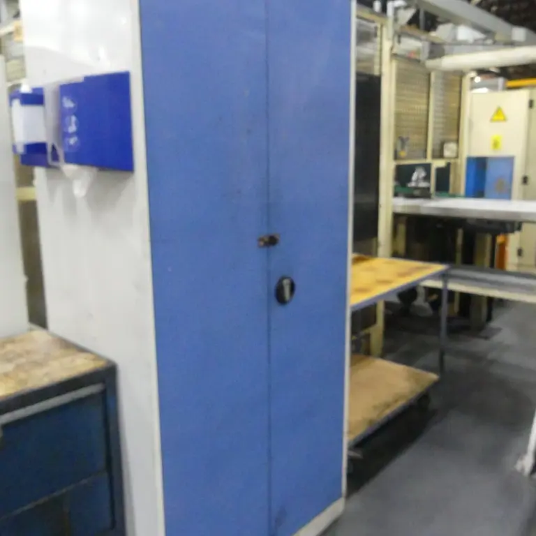 Steel hinged door cabinet