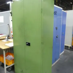 Steel hinged door cabinet