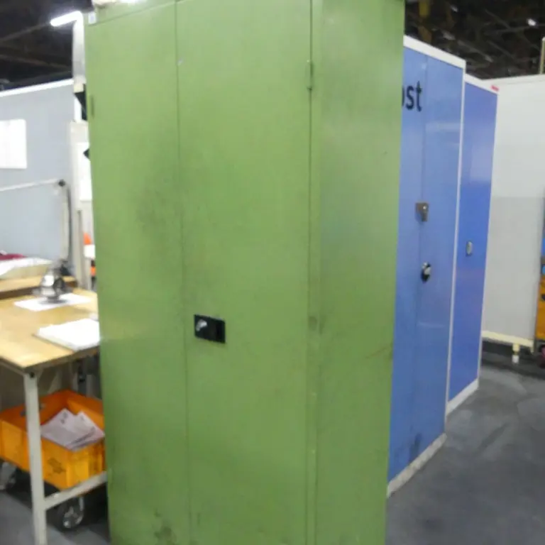 Steel hinged door cabinet