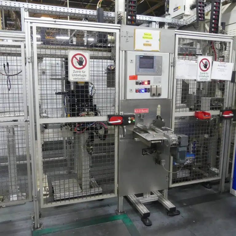 Automatización con estación de pruebas Haffner
