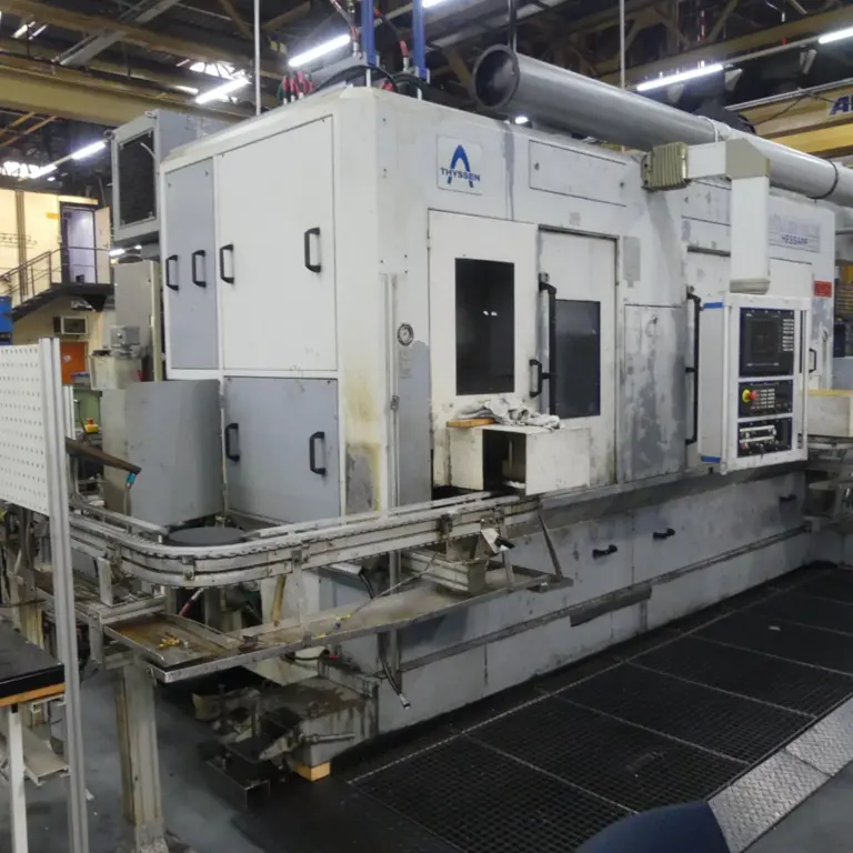 Torno vertical CNC Hüller Hille Hessapp DVT 450