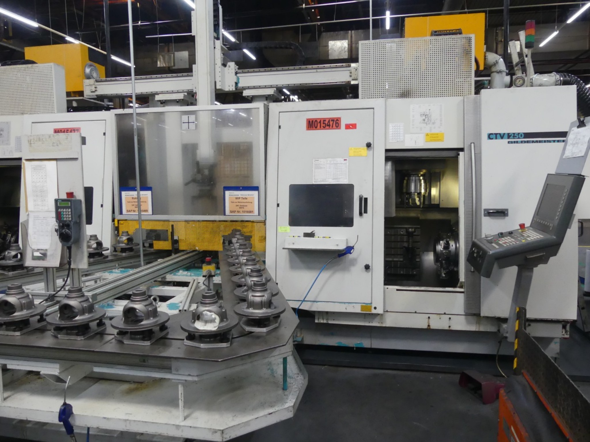 Centres d'usinage, machines d'usinage des métaux et lignes de production de l'industrie automobile-1
