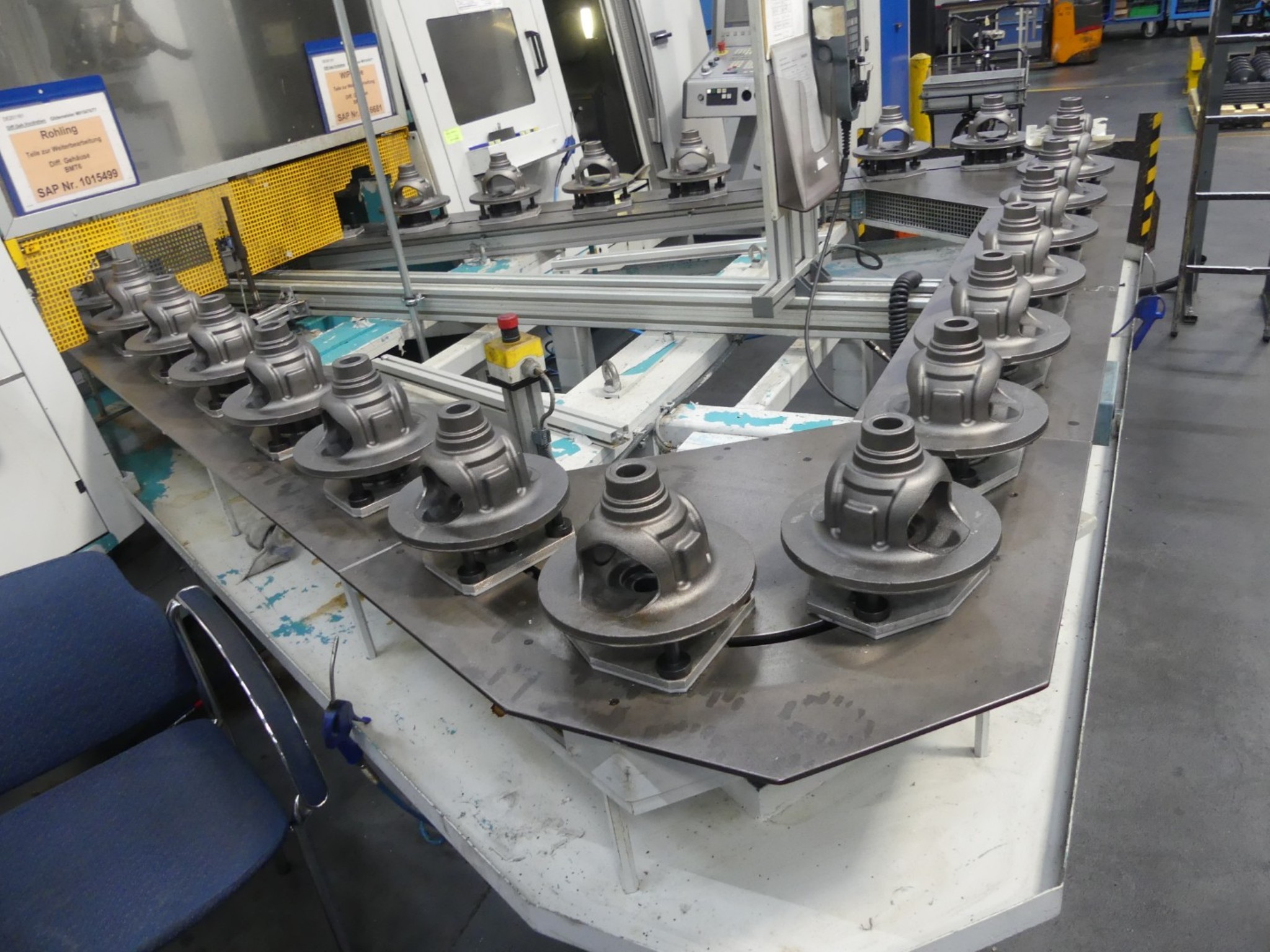Centres d'usinage, machines d'usinage des métaux et lignes de production de l'industrie automobile-7