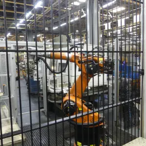 Automatização constituída por Krüger Industrieautomation Handling Differentialgehäuse 259