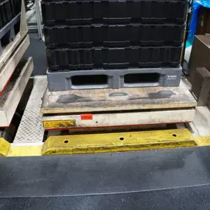 Pallet tilting device