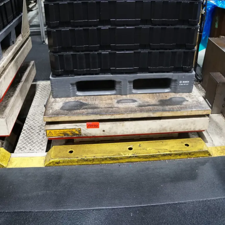 Pallet tilting device