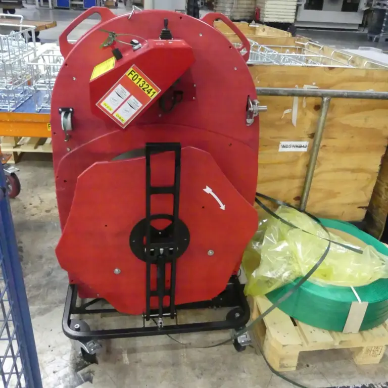 Belt tensioning machine ergo-Pack 200E