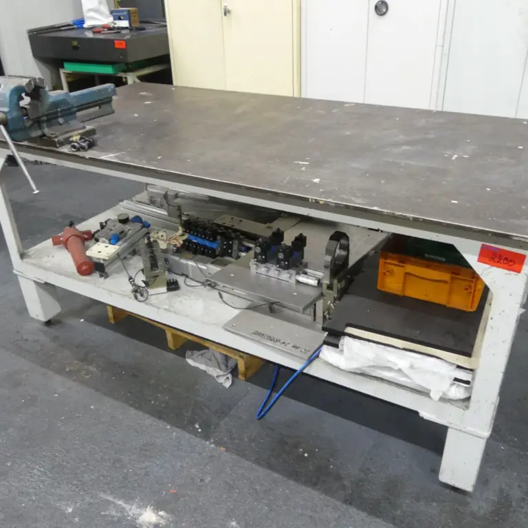 Bancada de trabalho com torno Eigenbau