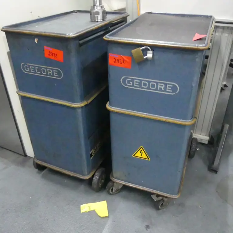 2 Carrinho de ferramentas Gedore