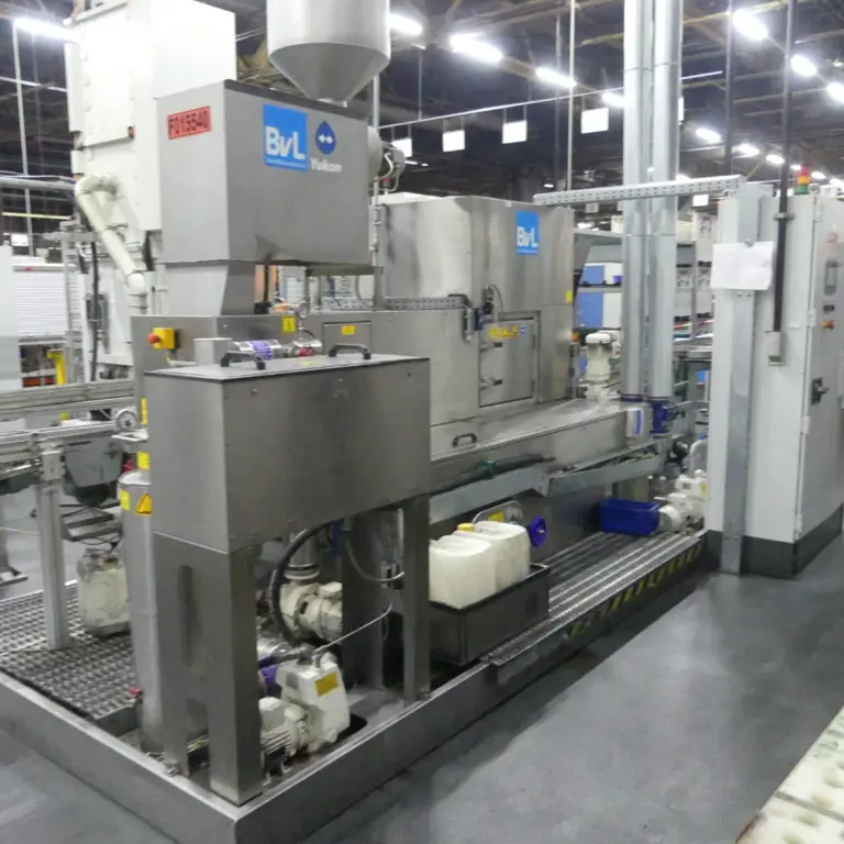 Parts cleaning throughfeed machine BVL Oberflächentechnik Yukon