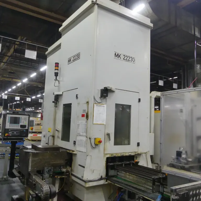 Broaching machine with Oswald Forst GmbH & Co. KG RISH 10x1000x500